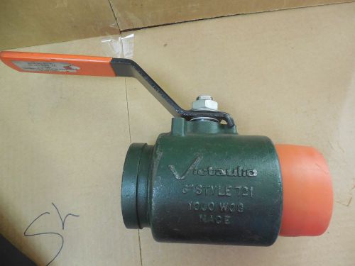 Victaulic 3&#034; socket weld ball valve b-030-116-615 style 721 1000 wog new for sale