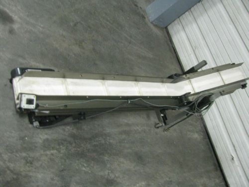 76&#034; tec horizontal-to-incline cleated conveyor ~ model: hi 6 50in 24in for sale