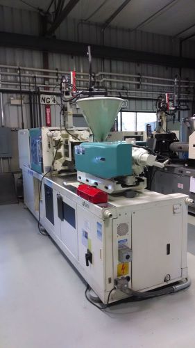 Niigata 110 ton cap. injection molding machine for sale