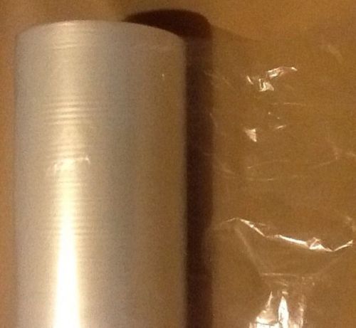 Postal Approved Clear Polyethylene (PE) Mailing Film 19&#034; X 4250&#039;, 1.25mil Thick