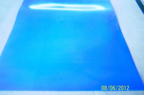 Virgin teflon sheet 1/16&#034; thick  blue for sale