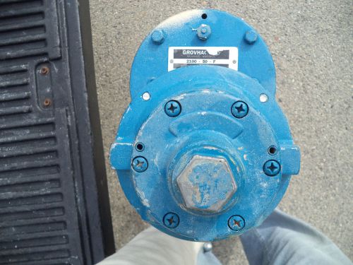 Grovhac 2100-50-F Pneumatic Air Motor Drum Barrel Mixer Agitator Blender  C Clam