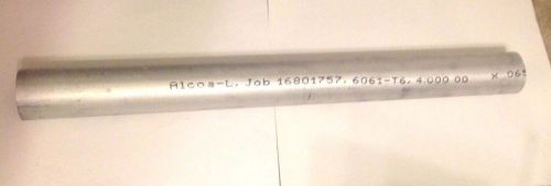 4&#034; x .065 wall aluminum tube - round 6061-t6  seamless 42&#034; long  4 inch od for sale