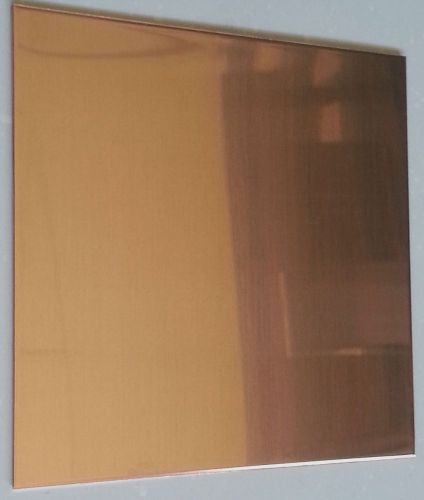 Copper Sheet Plate .021&#034; 16oz 24 gauge 12&#034; x 12&#034;