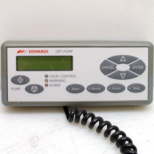 Edwards d37272000 dry pump handheld remote display control terminal &#034;gameboy&#034; for sale