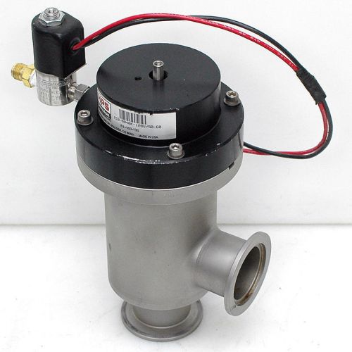 Mks hps right angle pneumatic bellows vacuum valve 153-0040k-120v/50-60 for sale