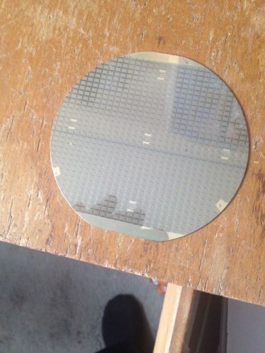 4 Inch Diameter 2 Computer Chips Wafers Processing Intergrated Circuits IC