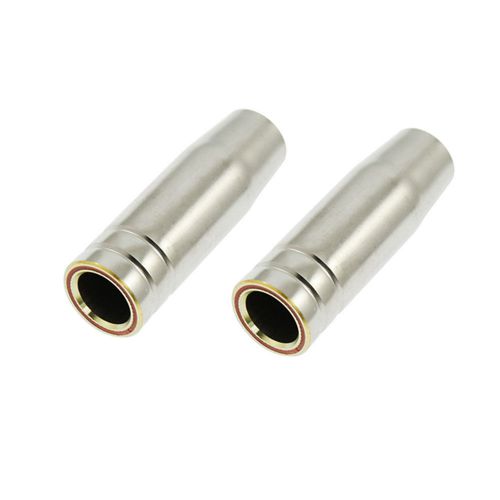 2pcs 15ak mig welding torch conical nozzle shield cup for binzel abicor type new for sale