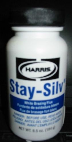 Harris stay-silv white brazing flux 6.5oz for sale