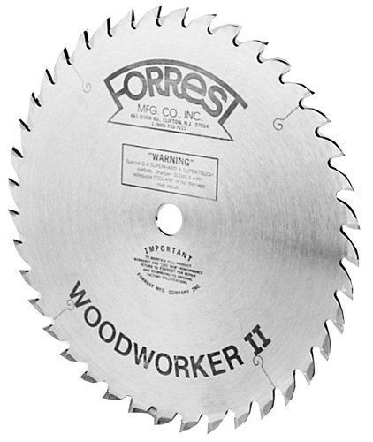 Forrest WW04T407080 Woodworker II 4-3/8-Inch 40 Tooth 20mm Arbor 5/64-Inch Kerf