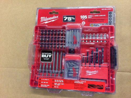 Milwaukee Bit Set 105 Piece Drill And Drive
