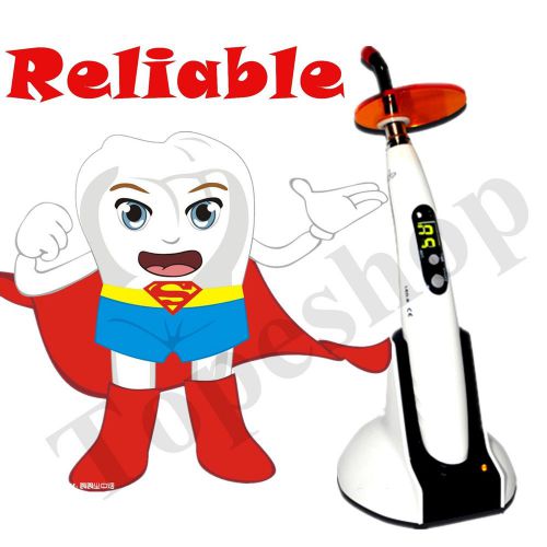 Dental 5w wireless cordless led curing light lamp*woodpecker*blue-ray output for sale