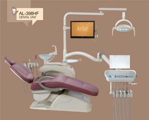 New Dental Unit Chair FDA CE Approved AL-398HF Soft Leather Computer Controlled