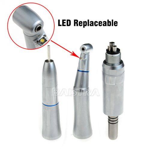 Dental Inner water E-generator Self-Power LED Replaceable Low Speed Handpiece 4H