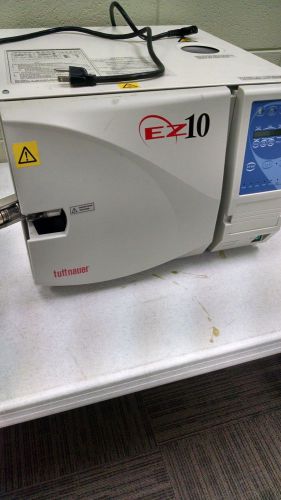 Barely used tuttnauer ez10 for sale