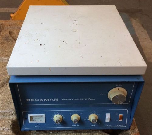 Beckman TJ-6 Centrifuge with rotor