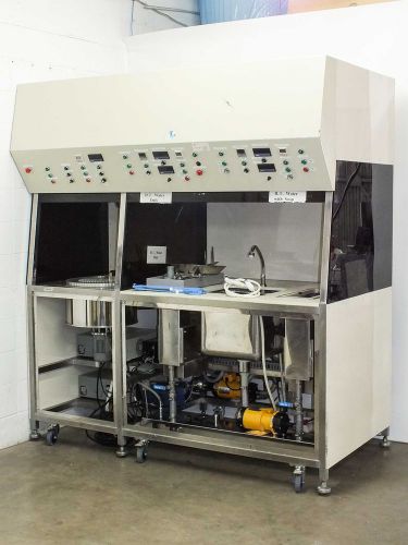 Disc Master Ultrasonic  Cleaning Bench with Skyey Ultrasonic Generator and Flow