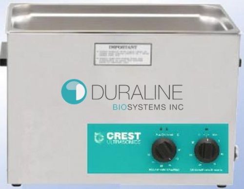 New crest cp1200ht powersonic ultrasonic cleaner with heater &amp; timer 2.5 gallon for sale