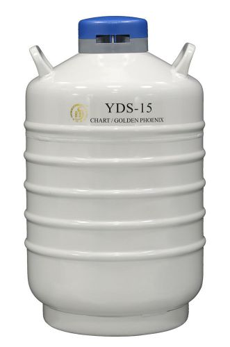 15 l liquid nitrogen container cryogenic ln2 tank dewar yds-15 for sale