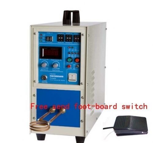 15kw 30-80khz mid-frequency induction heater heating melting furnace system for sale