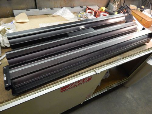 (3) oriel aluminum optical mount rails  p/n 10820 for sale