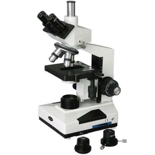 40x-2000x Trinocular Darkfield Compound Microscope w/ 30w Light