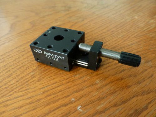 Newport 411-05s linear translation stage, 0.5&#034; travel, compact ball bearing for sale