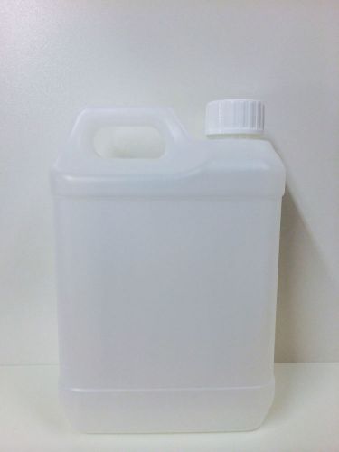2.5 Litre Plastic HDPE Bottles, with Tamper Evident Screw Caps