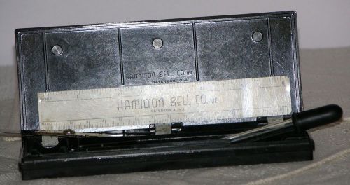 Vintage Hamilton Bell Co., Inc. Lab Dissection Kit, Patterson, NJ Original Case