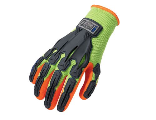 Thermal rubber-dipped dorsal impact-reducing glove (2pr) for sale