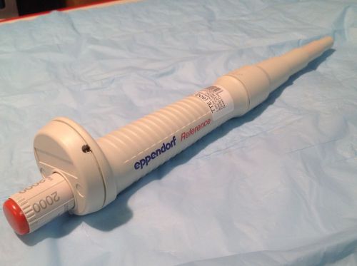 Eppendorf Reference 2000ul 2 mL fixed volume  SINGLE CHANNEL PIPETTE Pipettor #2