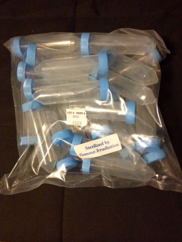 50mL conical tubes, package of 25, gamma irradiated