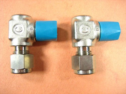 Swagelok  -  ss-500-2-4   5/16&#034;  90 degree male tube elbow (new - 2 ea) for sale