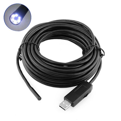 Hot new useful 10m waterproof 6 led usb endoscope camera inspection hd720 for sale