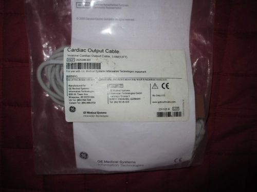 New GE Medical 2025248-001 Cardiac Output Cable