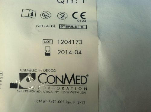 Conmed ClearVac Goldline 60-6828-005A Electrosurgical Handpiece Lot of 2