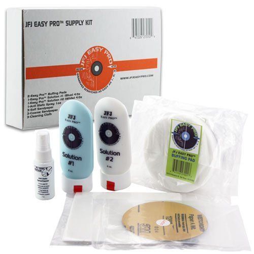 Jfj easypro kit jfj kit easypro supply kit includes 2 easy pro buffing pads 1 for sale