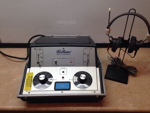 Beltone 119 Portable Audiometer w/ Current Calibration Certificate