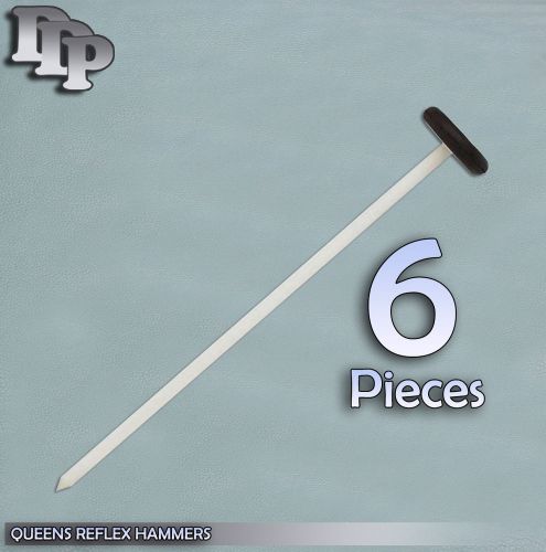 6 Pieces of Queens Reflex Hammer Diagnostic Instruments