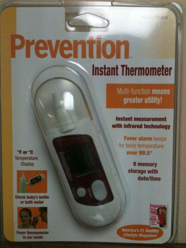 Prevention PV-818 Multi-Fuction Ear Thermometer, F or C