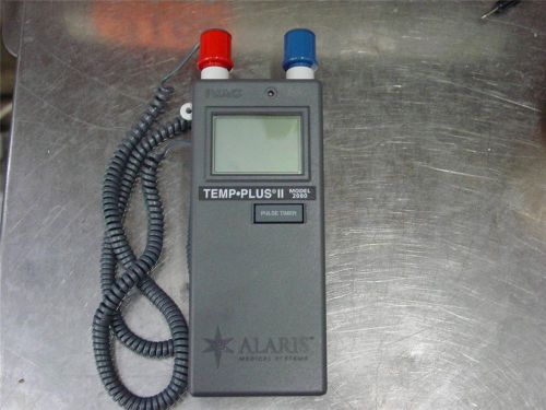 Alaris temp-plus Thermometer with Oral and anal probes NO BASE STATION