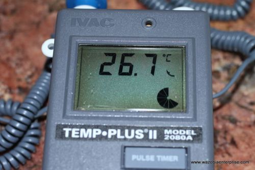 Alaris IVAC Temp Plus II Thermometer 2080A 2080D