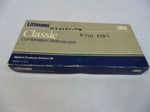 Littmann Classic Combination Stethoscope 3M Used Good Condition