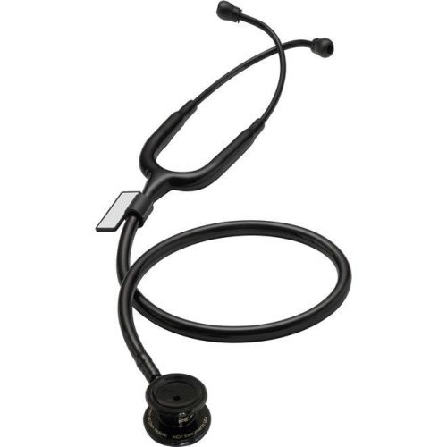 Mdf® md one  pediatric stainless steel dual head stethoscope all black for sale