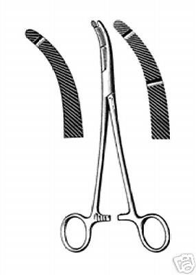 HEANEY Forceps 8.25&#034;(21 cm)  Single Tooth, Curved