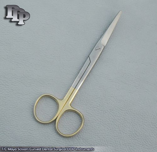 T/C Mayo Dissecting Scissors Curved 6.75&#034; SURGICAL VETERINARY INSTRUMENTS
