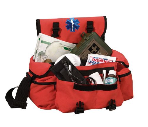 Ems bag - medical rescue response bag, orange by rothco for sale