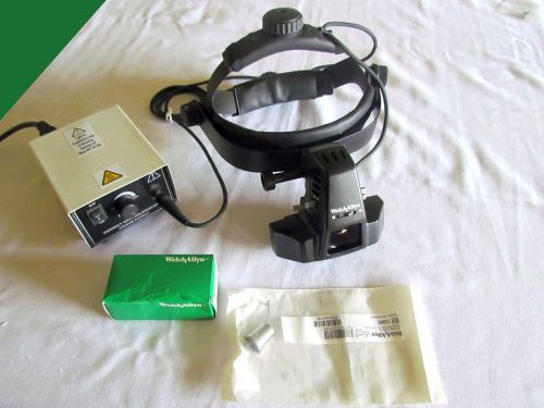 Welch allyn 6v binocular indirect ophthalmoscope &amp; diffuser # 12500-d, hls ehs for sale