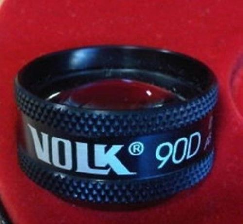Volk Lens 90D Double Aspheric Ophthalmology &amp; Optometry with Case
