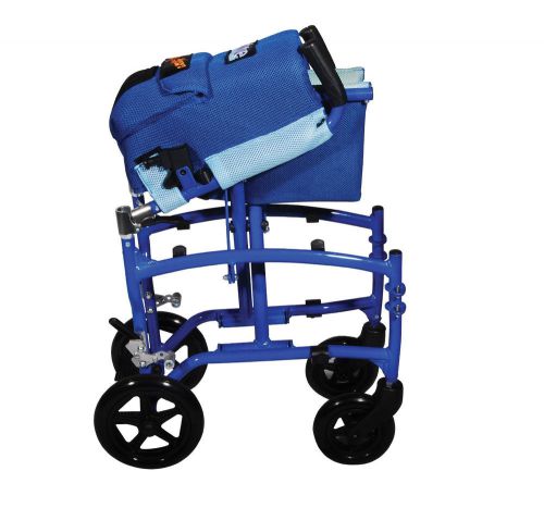 Drive Medical Transport Chair, Blue